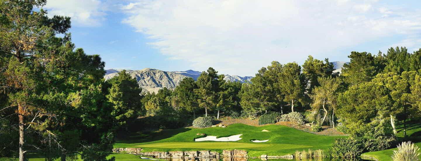 Enjoy Luxor amenities such as golfing at Shadow Creek Golf Course.
