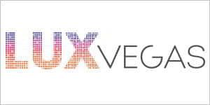 Website logo for the LUX Vegas Store.