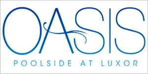 Website logo for Oasis Pool.
