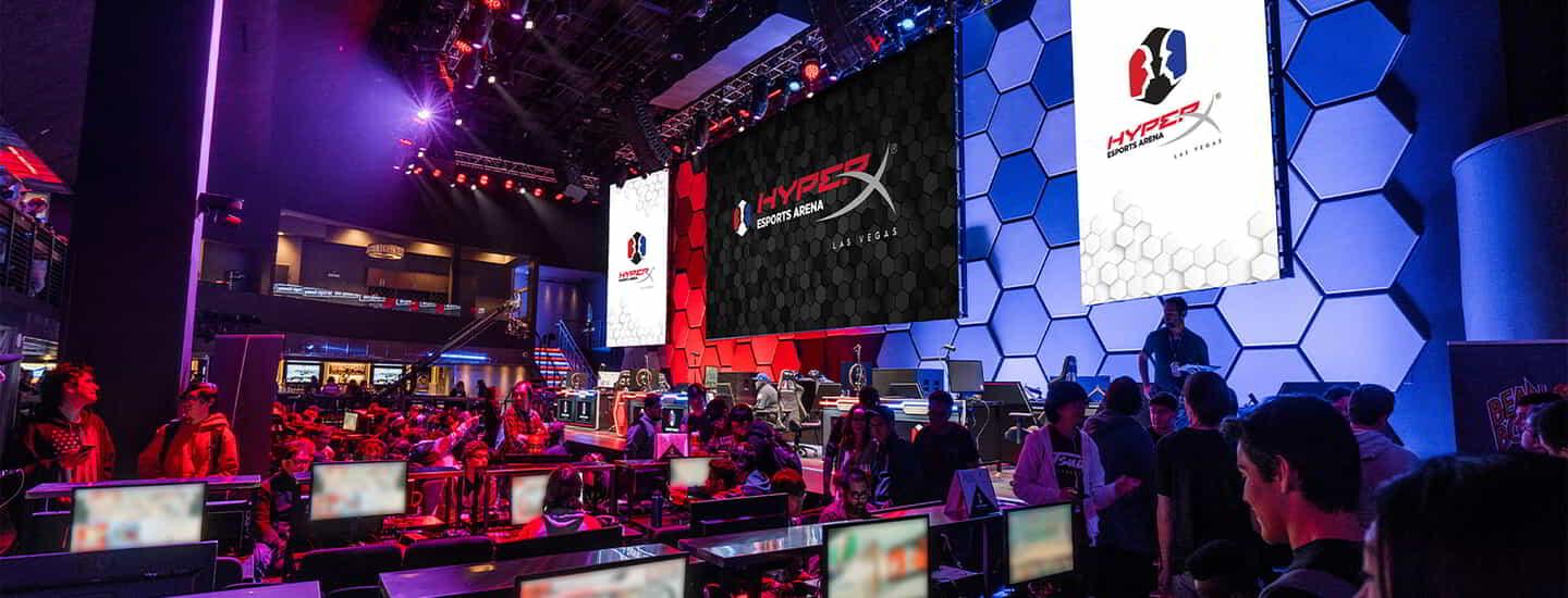 An overview image for Hyperx Esports Arena.