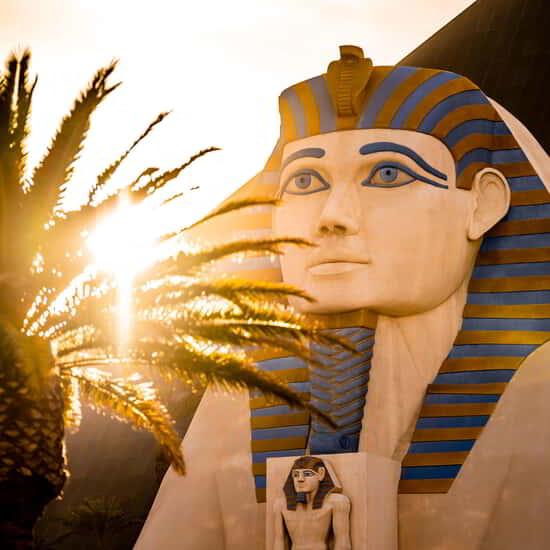Luxor Sphinx at Sunset